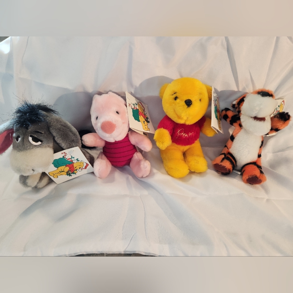 Vintage 1989 Sears Pooh and friends plush.